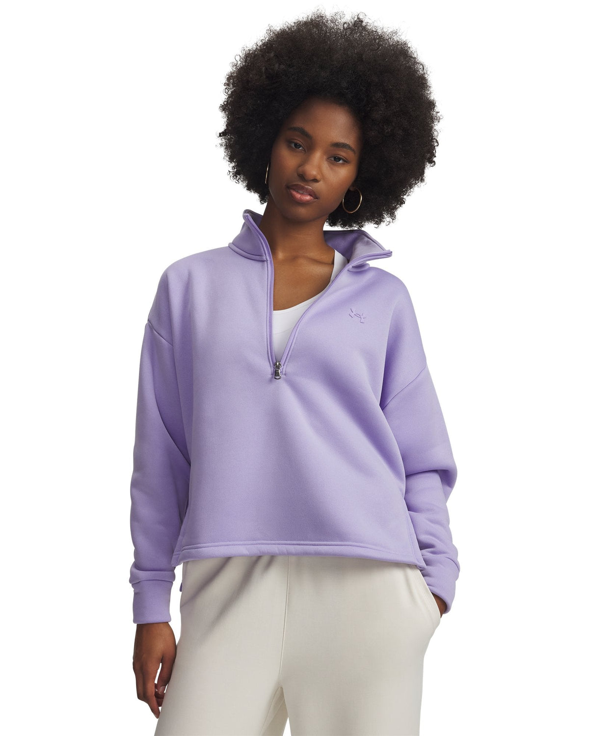 Armour Fleece® Women's ½ Zip - Black