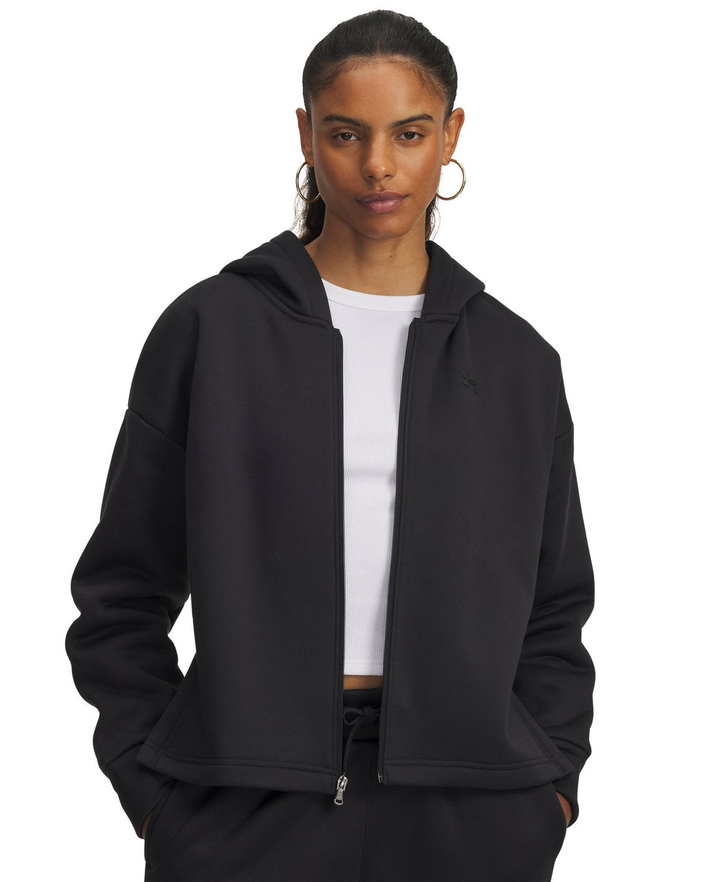 Armour Fleece® Women's Full Zip - Black