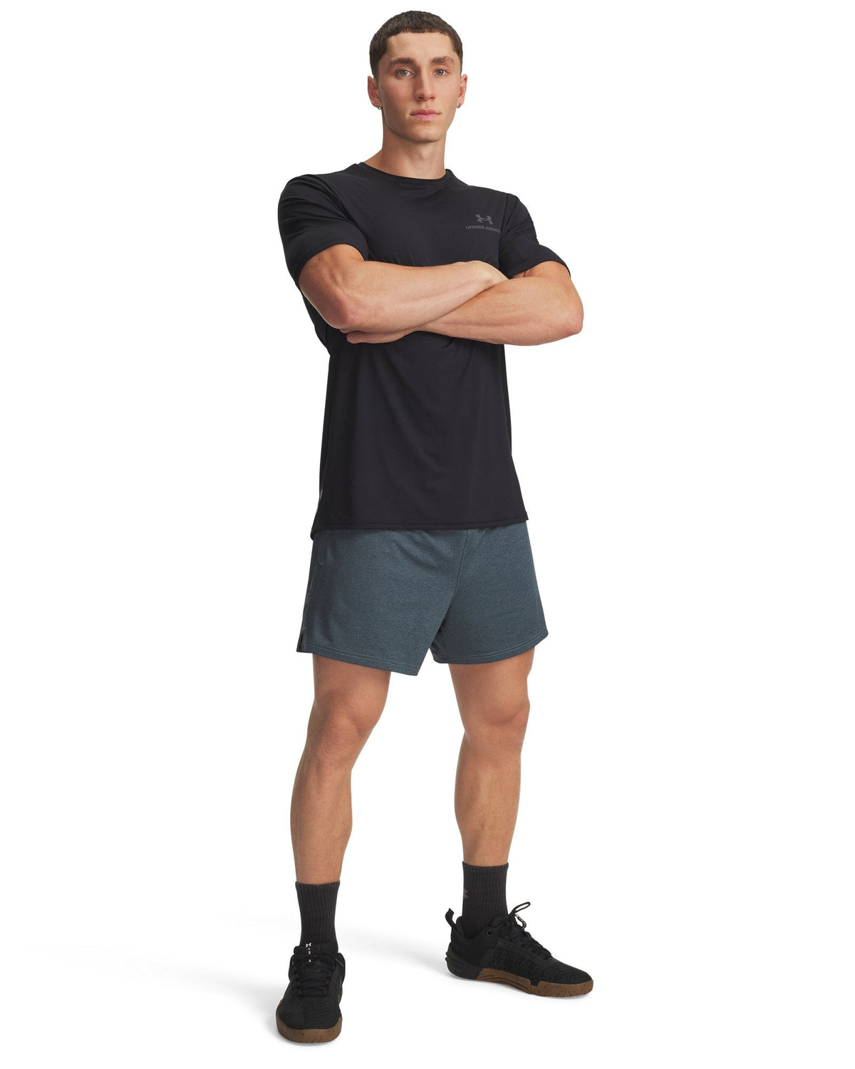 UA Vanish Knit Men's 5" Shorts - Black