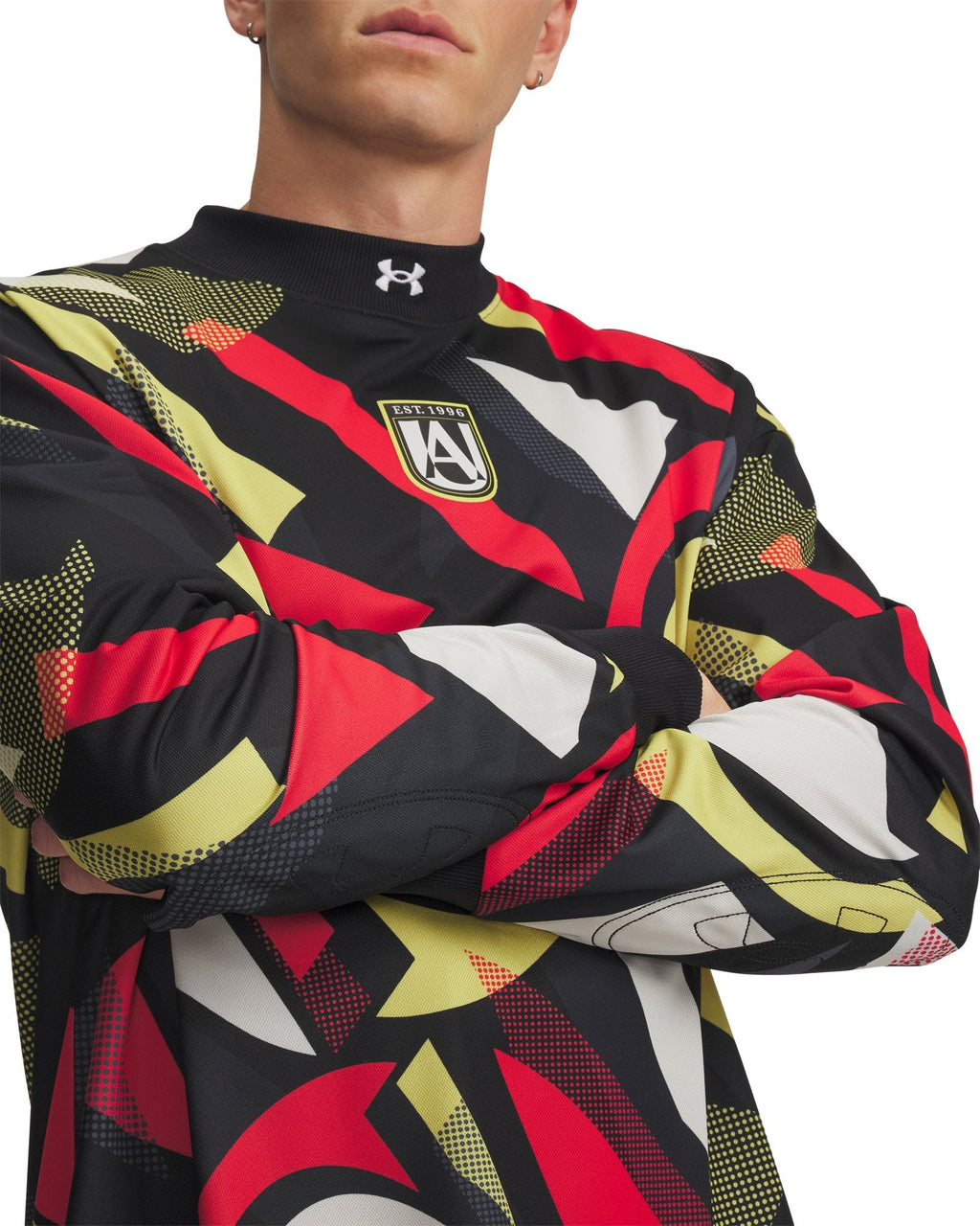 UA 96 Terrace Men's Goalie Jersey - Gray