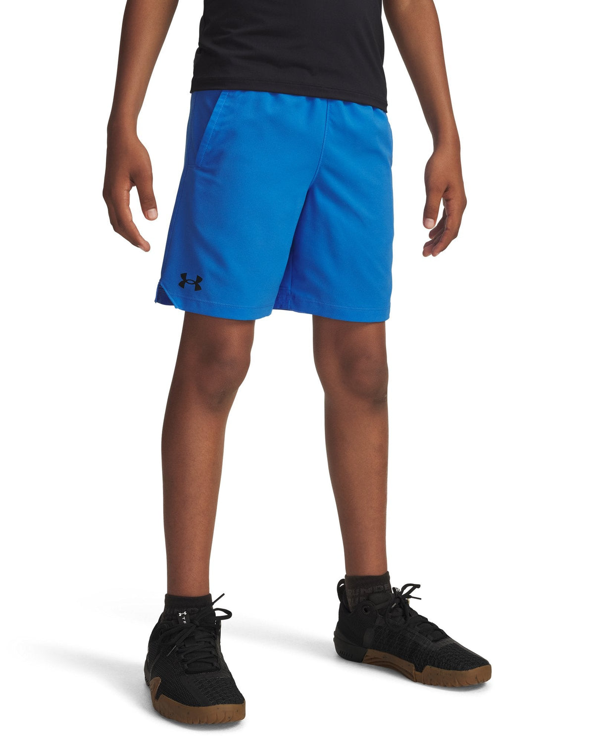 UA Vanish Boys' 2-in-1 Shorts - Black