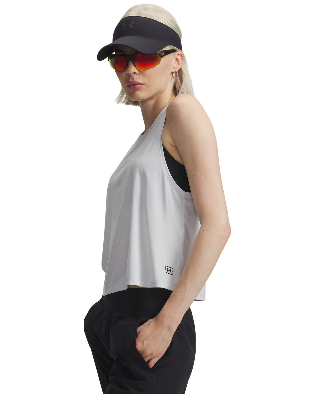 UA Fish Elite Women's Tank Top - White