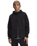 UA Unstoppable Fleece Camo Men's Full Zip - Black