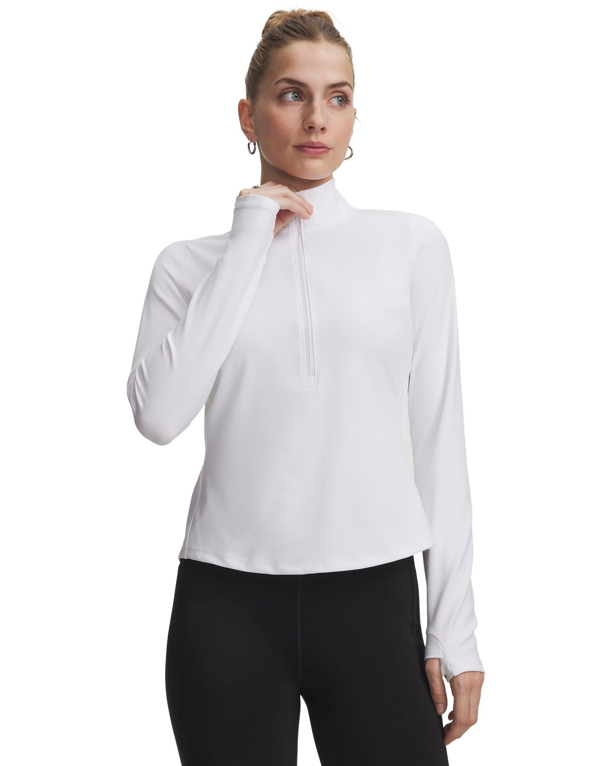 UA Movement Women's ½ Zip - White