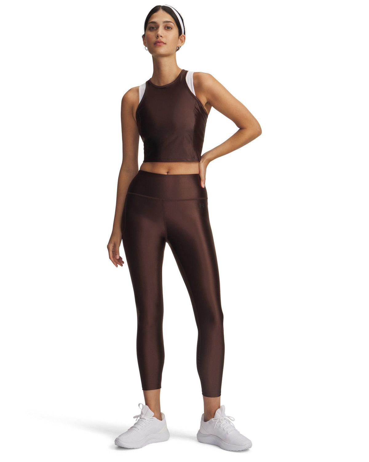 UA Motion Shine Women's Leggings - Brown