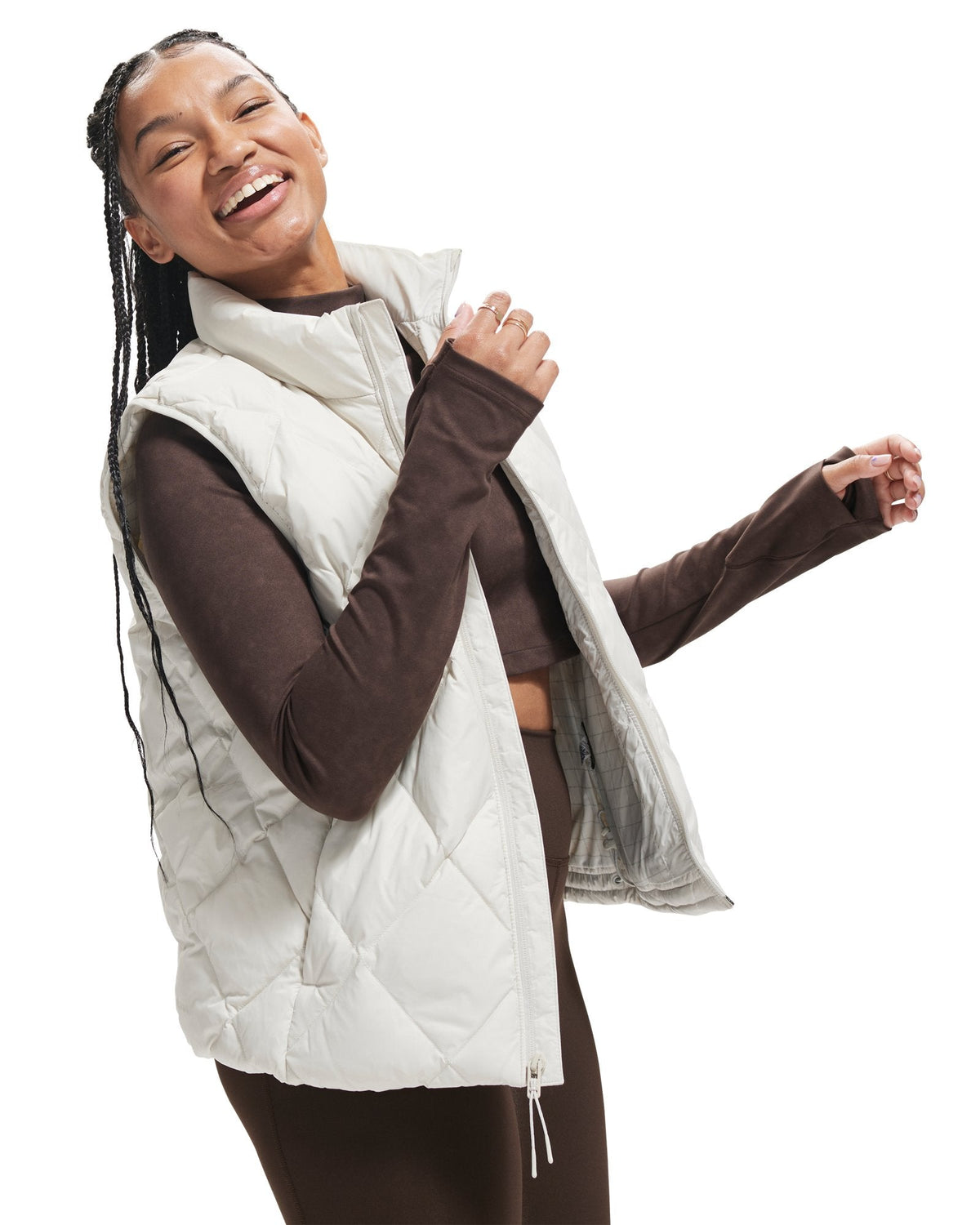 UA Legend Down Women's Vest - White