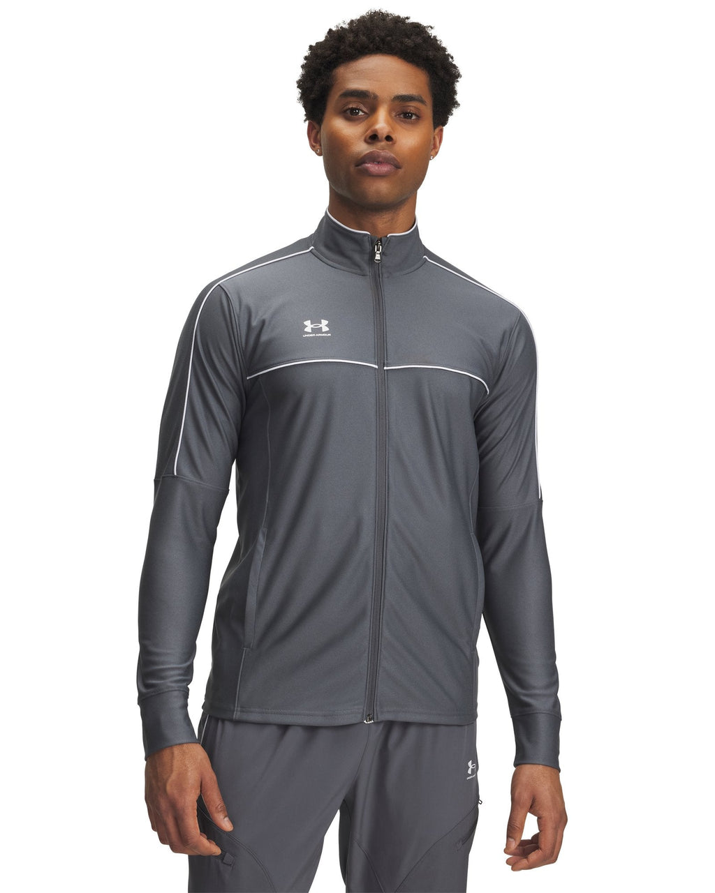 UA Challenger Men's Track Jacket - Gray