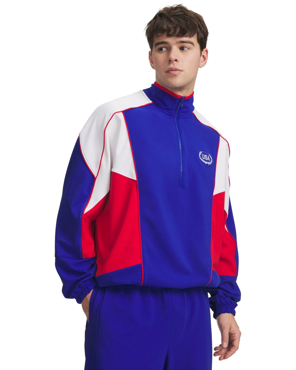 UA Track Men's Jacket - Blue