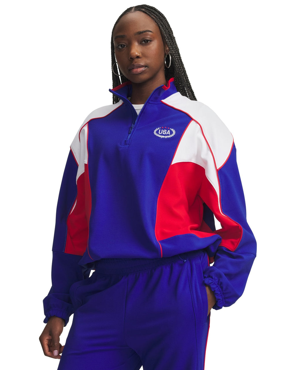 UA Track Women's Jacket - Blue