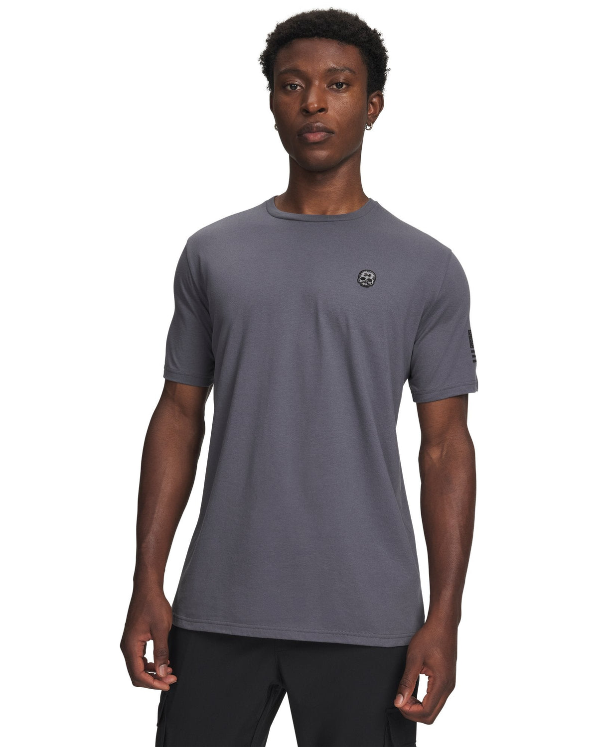 UA Freedom Tactical Logo Men's T-Shirt - Gray