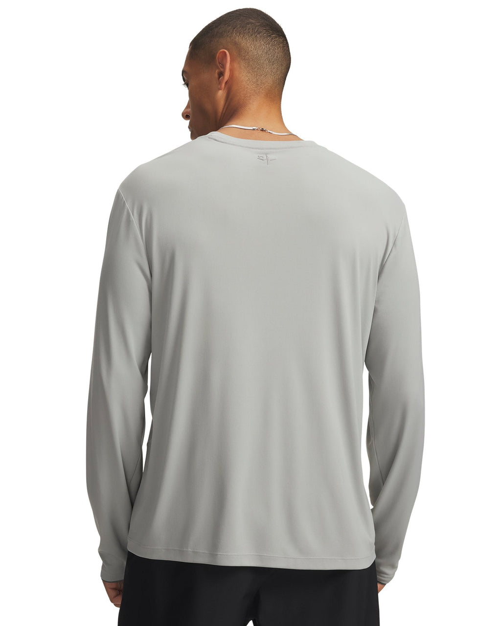 UA Explor UPF Men's Long Sleeve Crew - Gray