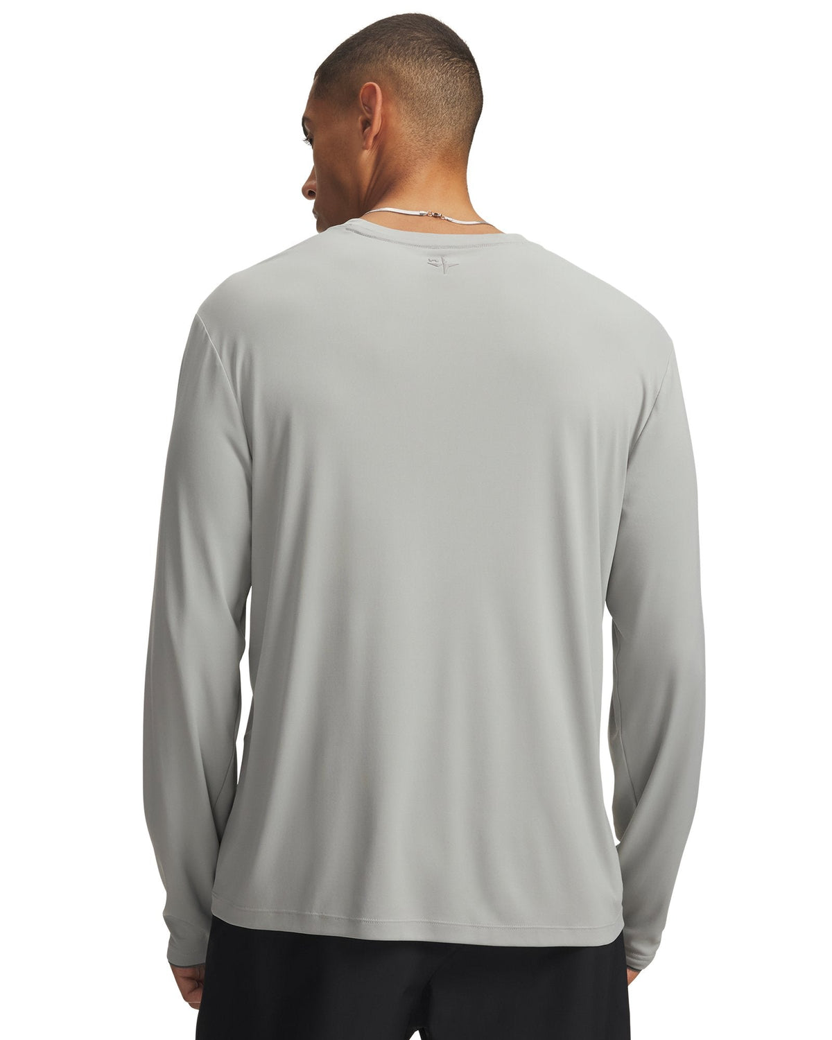 UA Explor UPF Men's Long Sleeve Crew - Gray
