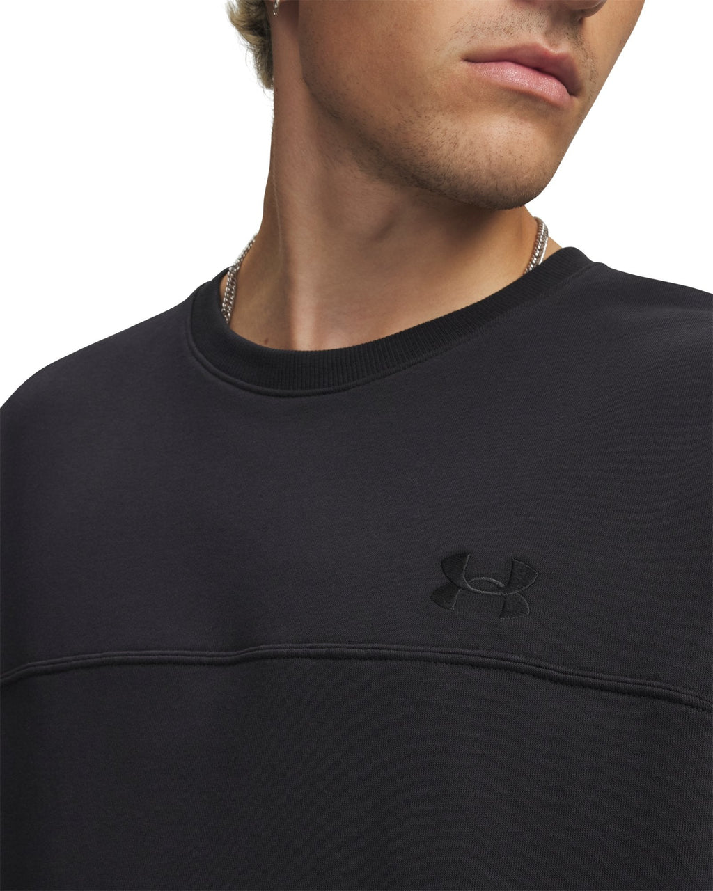 UA Rival Lightweight Men's Crew - Black