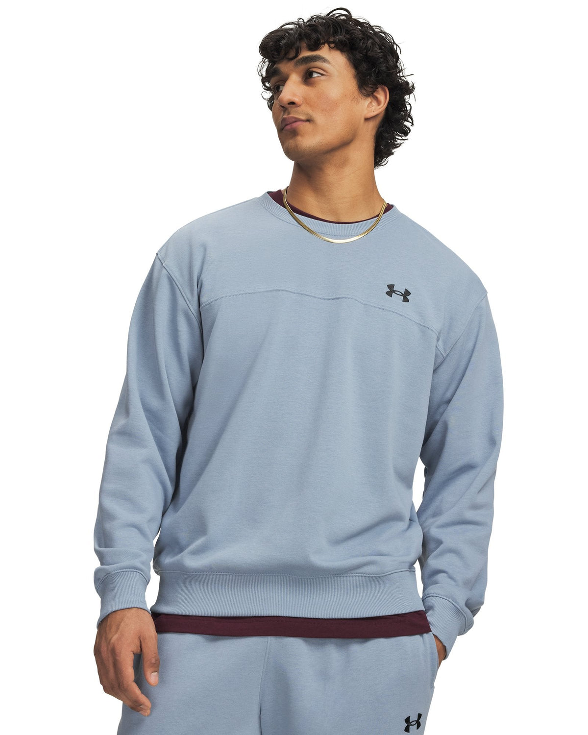 UA Rival Lightweight Men's Crew - Blue