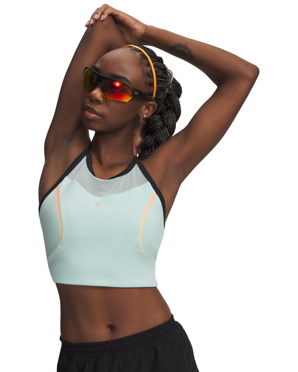 UA Velociti Elite Women's Crop Tank - Black