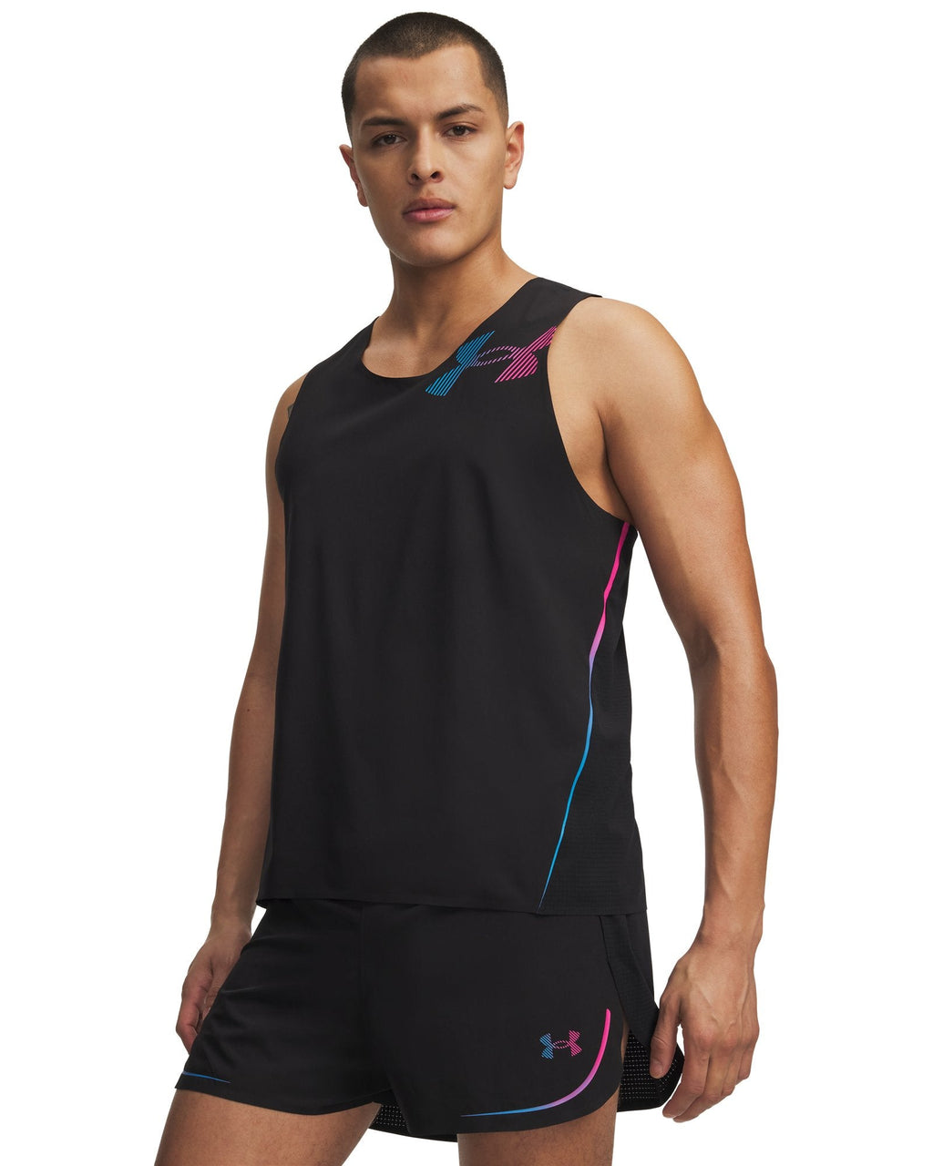 UA Velociti Elite Men's Singlet - Black