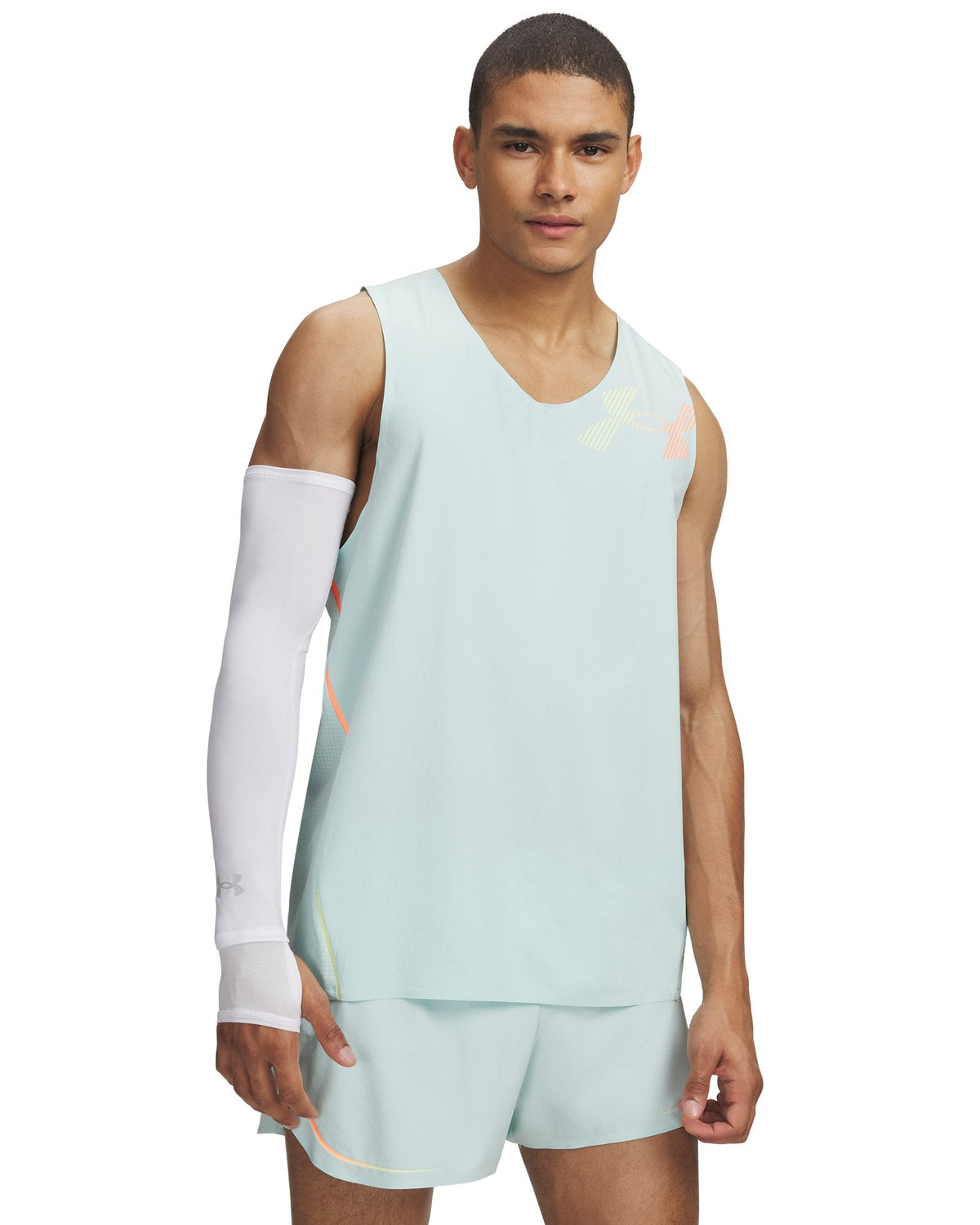 UA Velociti Elite Men's Singlet - Green