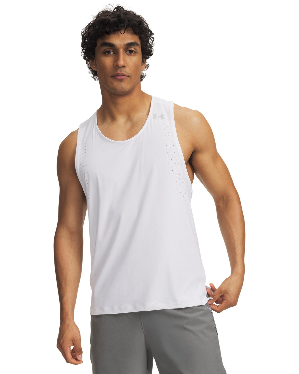 UA Velociti Pro Men's Singlet - White