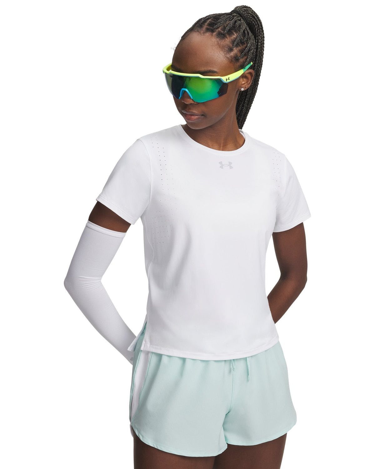 UA Velociti Pro Women's Short Sleeve - White