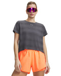 UA Velociti Women's Short Sleeve - Gray