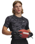 HeatGear® Printed Men's Short Sleeve - Black