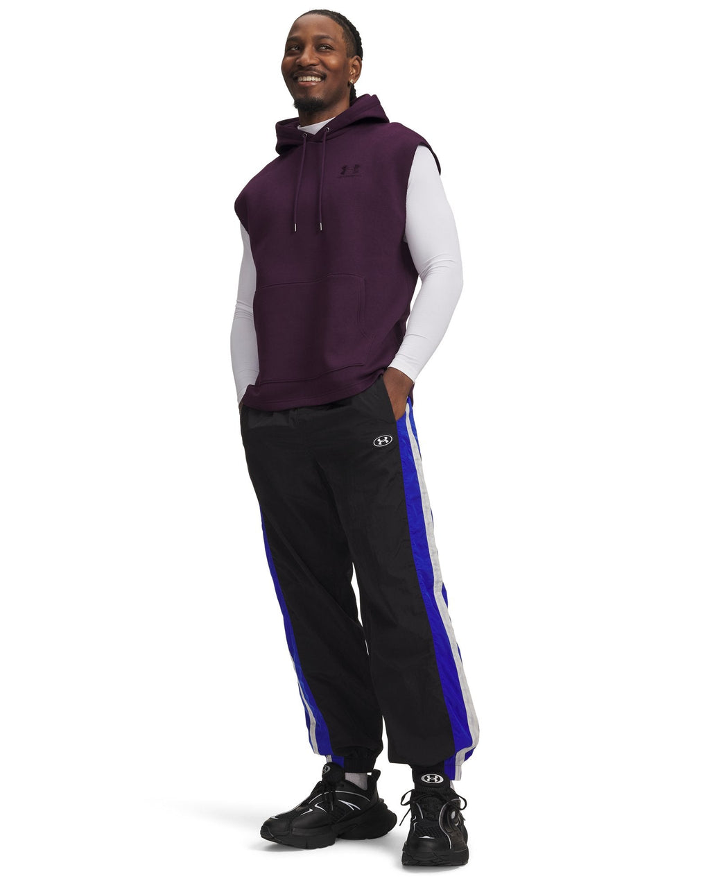 UA Icon Woven Track Men's Joggers - Black