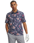 UA Matchplay Printed Men's Polo - Gray