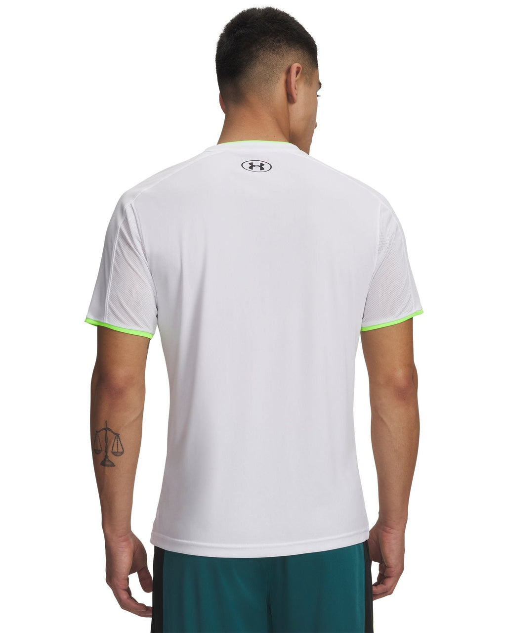 UA Challenger Men's Short Sleeve - White