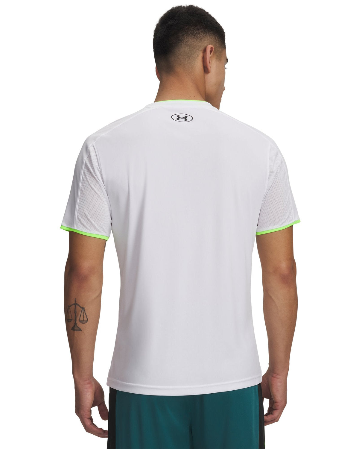 UA Challenger Men's Short Sleeve - White