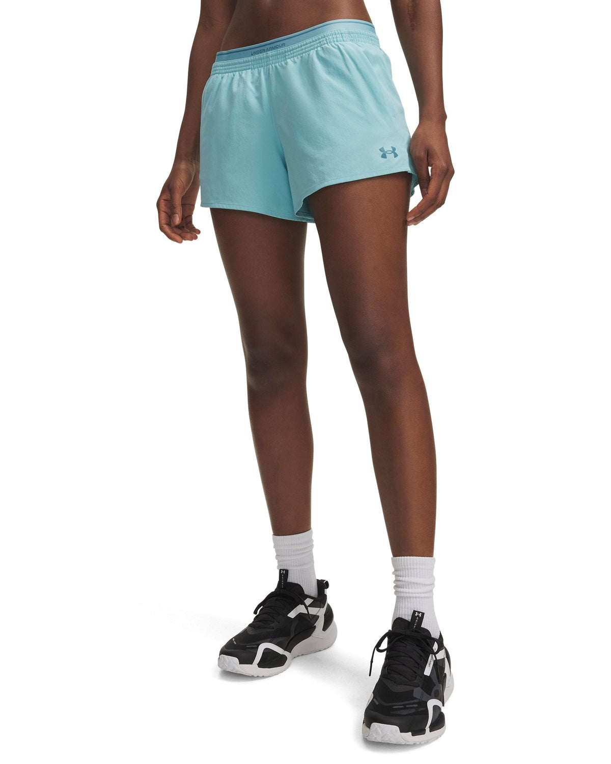 UA Vanish Woven Women's 3" Shorts - Blue