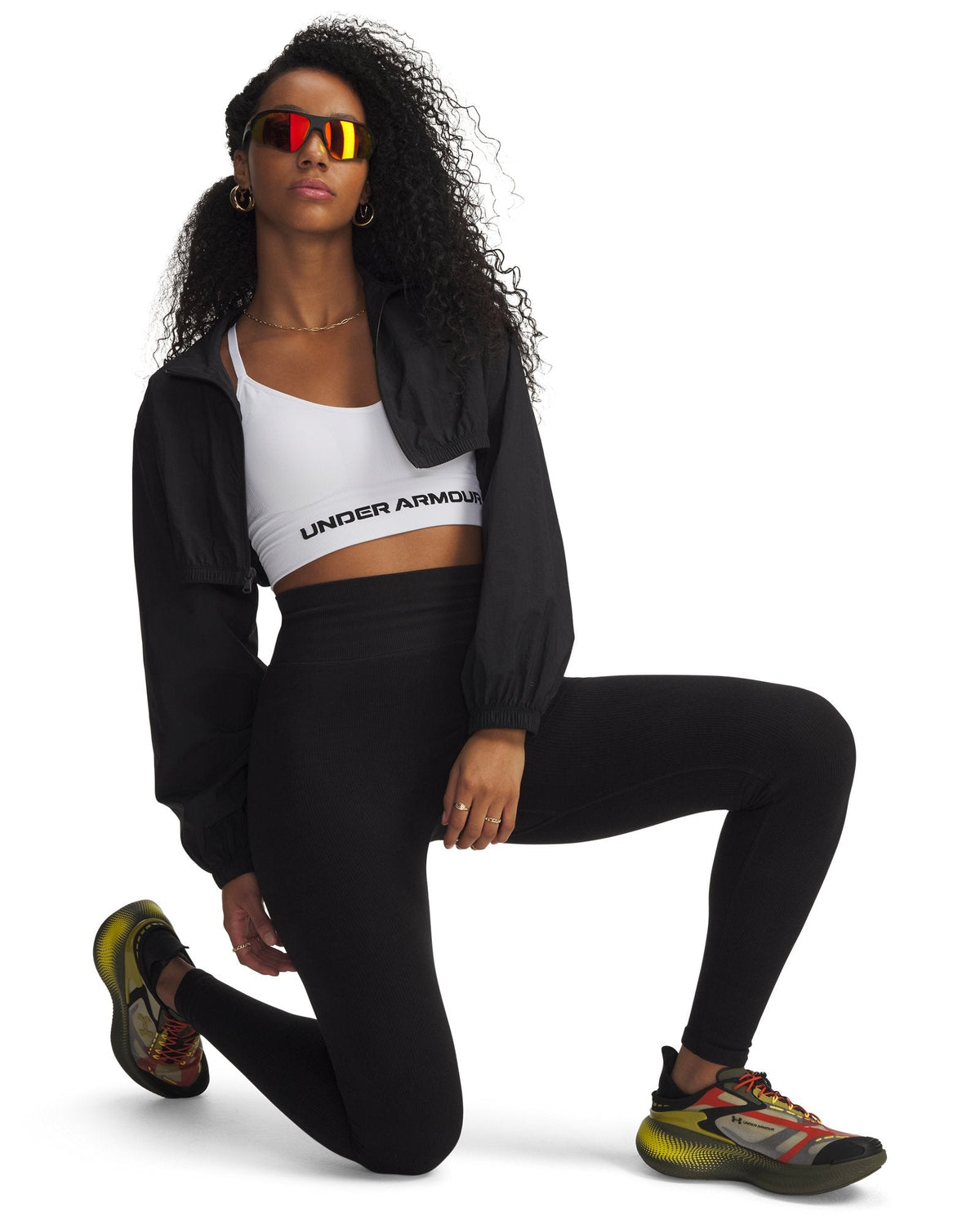 UA Seamless Cotton Women's Leggings - Black