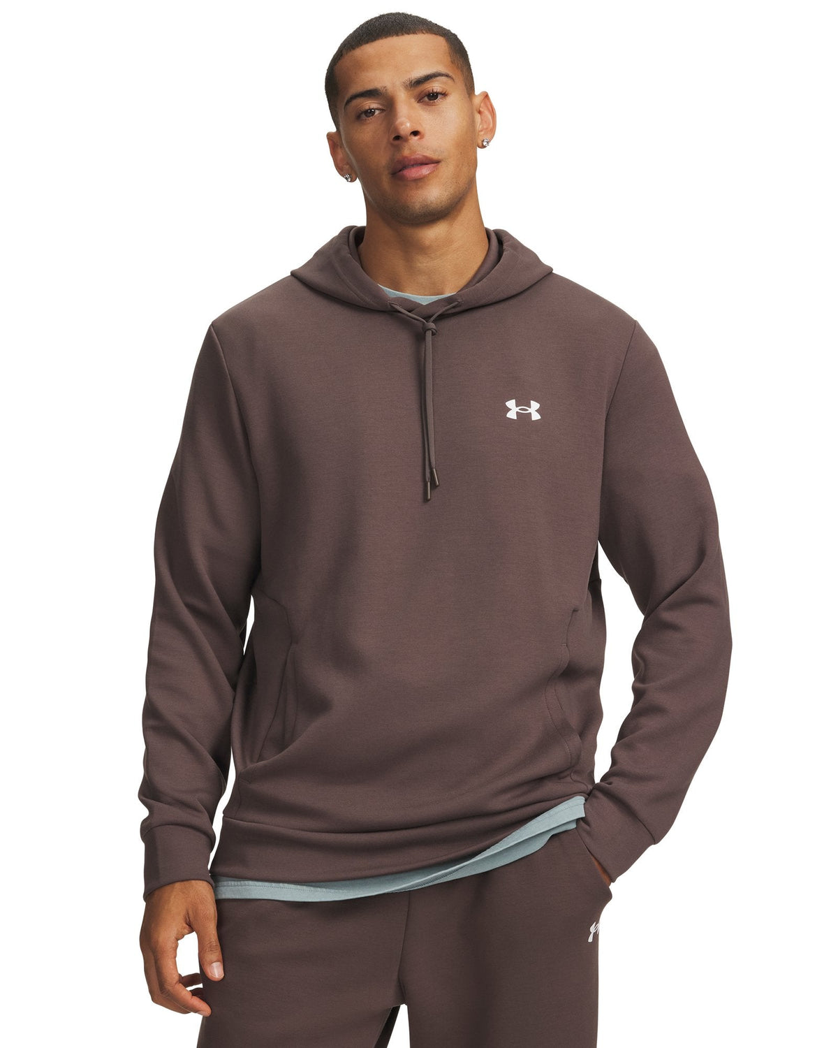 UA Flex Fleece Men's Hoodie - Brown
