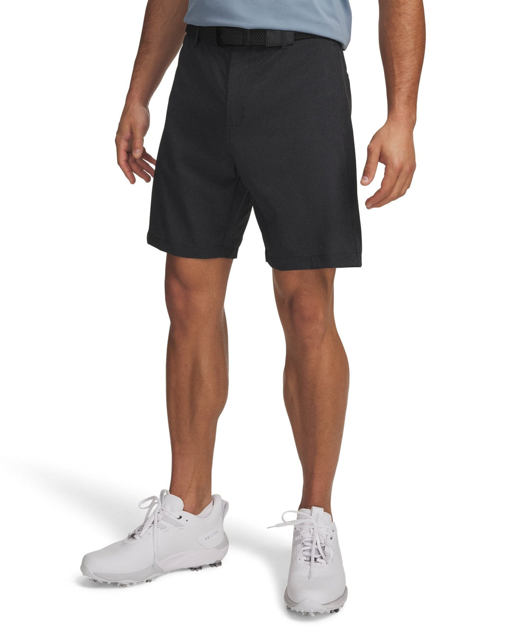 UA Golf Vented Men's 8" Shorts - Black