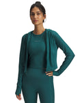 UA HB Jacquard Knit Women's Jacket - Green