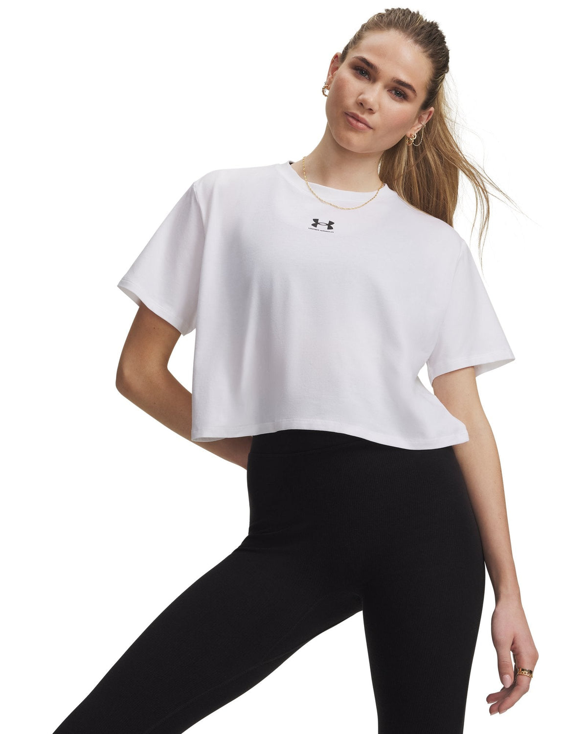 UA Rival Boxy Women's T-Shirt - White