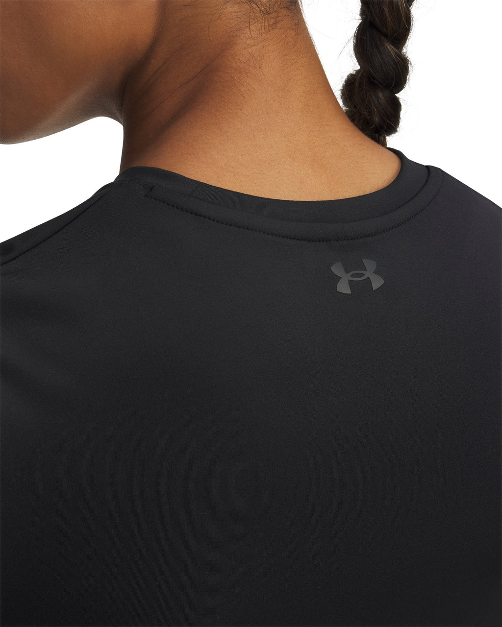 UA Motion Women's Fitted Short Sleeve - Black