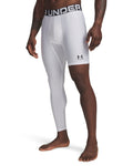 HeatGear® Asymmetrical Right Men's Leggings - White