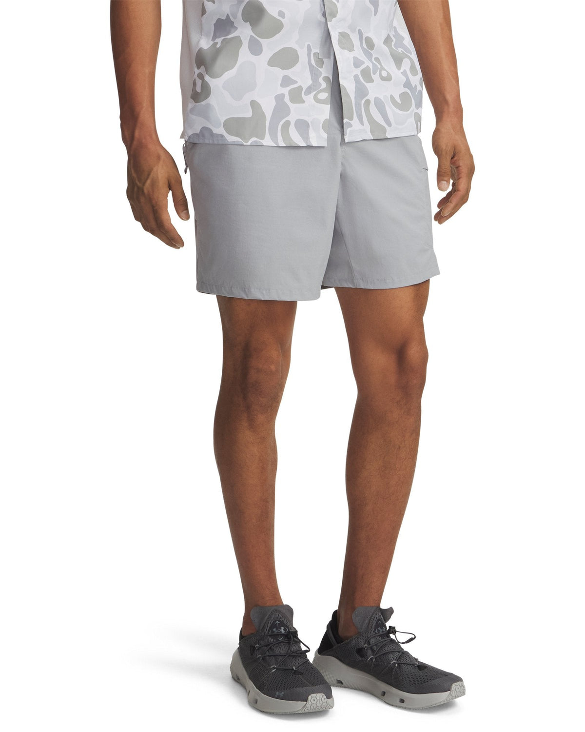 UA Fish Pro Men's Volley Shorts - Gray