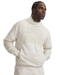 UA Rival Lightweight Graphic Men's Hoodie - White