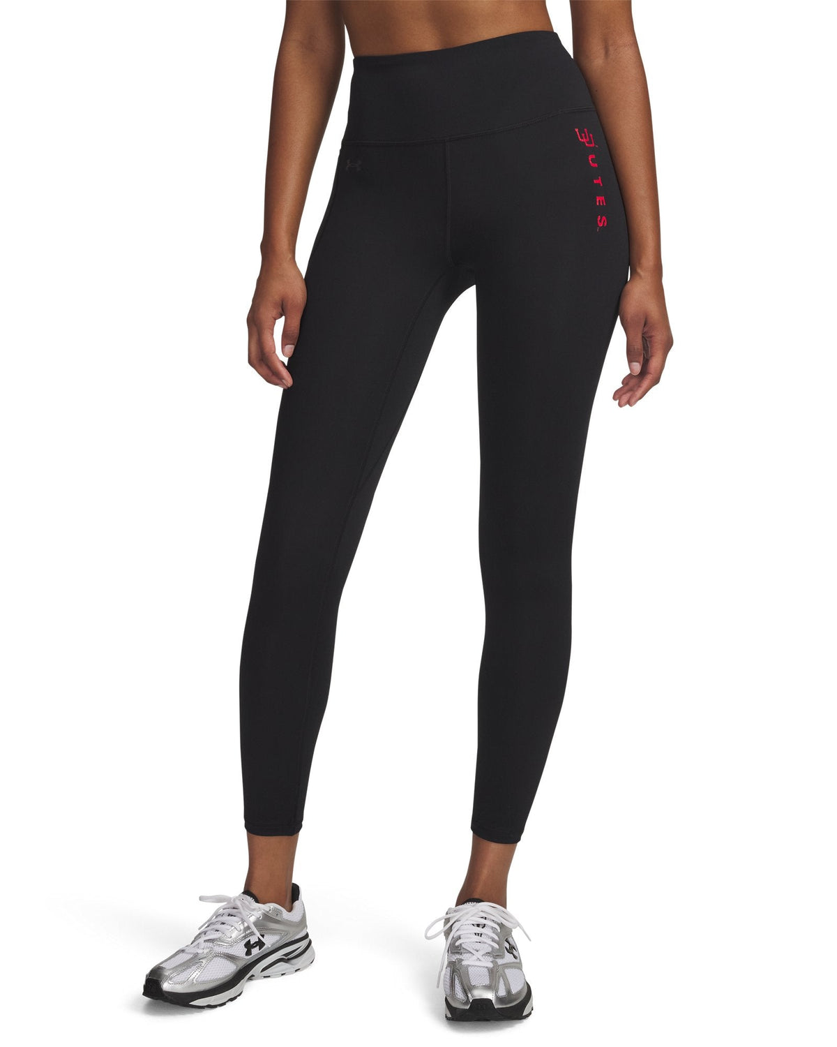 UA Motion Collegiate Women's Ankle Leggings - Black
