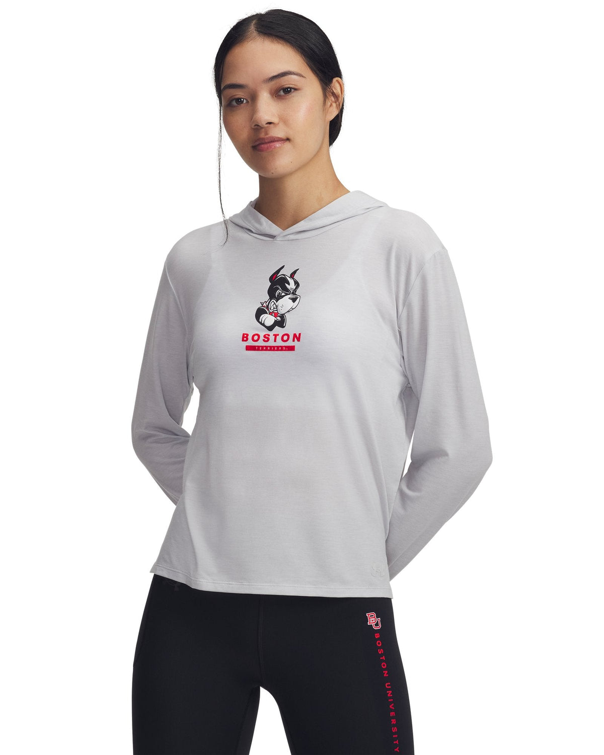 UA Breezy Collegiate Women's Hoodie - Gray