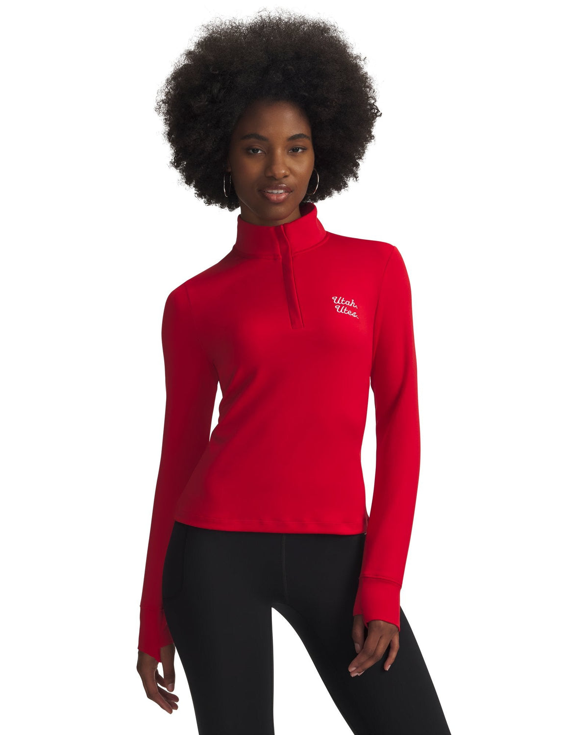 UA Motion Collegiate Women's ¼ Zip - Red