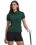 UA ArmourDry Printed Women's Polo - Green