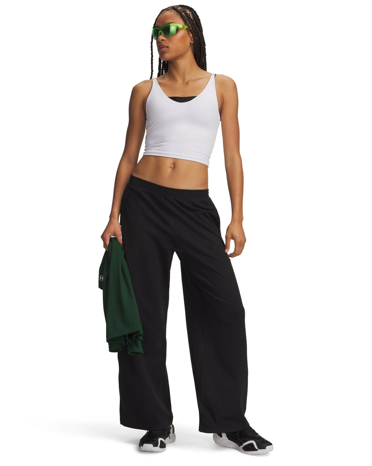 UA Motion Women's Wide Leg Pants - Black