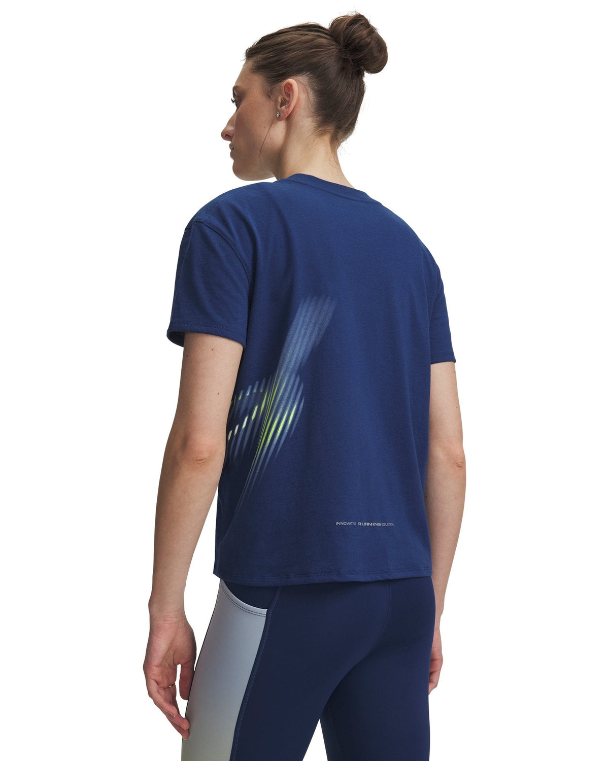 UA Velociti Flash Logo Women's Short Sleeve - Blue