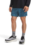 UA Vanish Woven 2.0 Printed Men's 6" Shorts - Blue