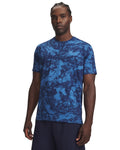 UA Vanish Energy Printed Men's Short Sleeve - Blue