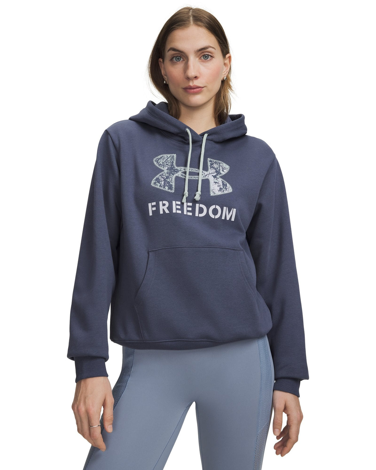 UA Freedom Rival Fleece Women's Hoodie - Gray