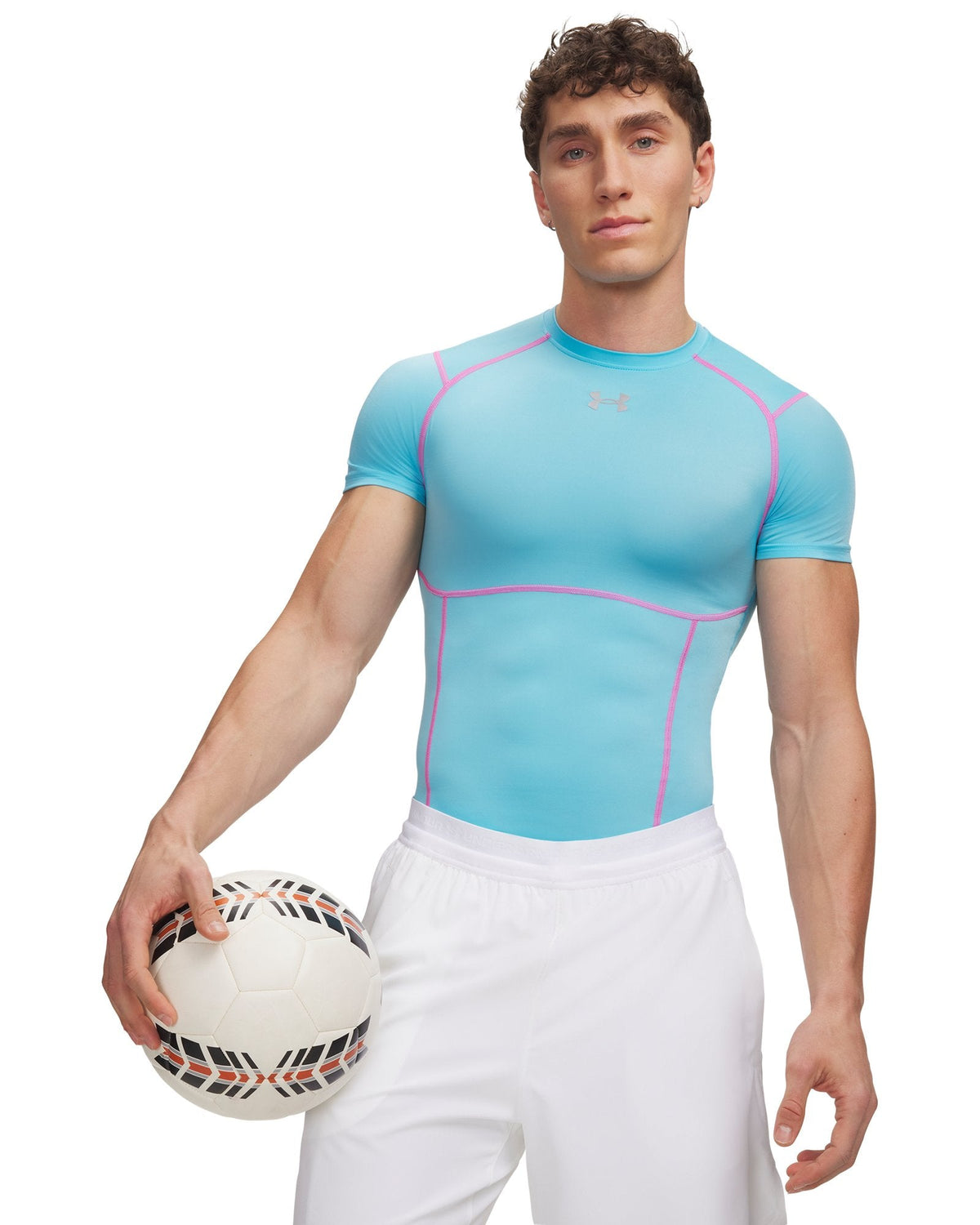 HeatGear® Elite Men's Compression Short Sleeve - Blue