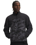ColdGear® Infrared Basecamp Fleece Camo Men's ½ Zip - Black